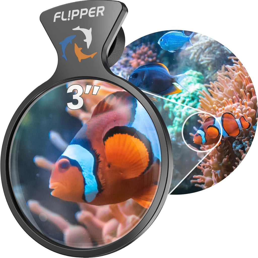 Flipper DeepSee Viewer 3" Nano Magnified Viewer for Aquariums