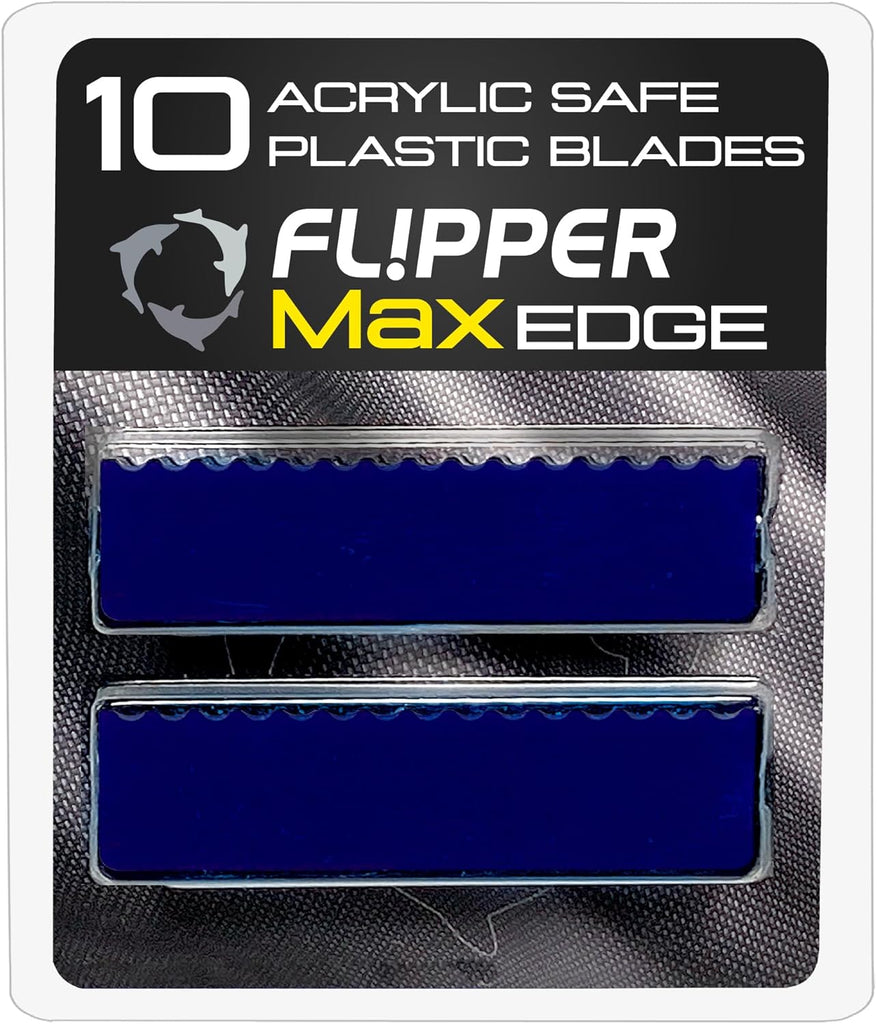 Flipper Edge Standard Acrylic Safe Plastic Blades 10 Pack