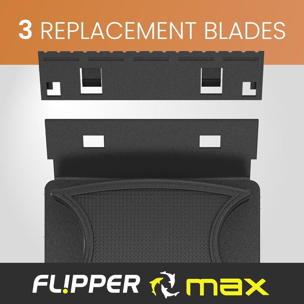 Flipper MAX ABS Replacement Blades Straight Edge 5 Pack - Acrylic Tanks