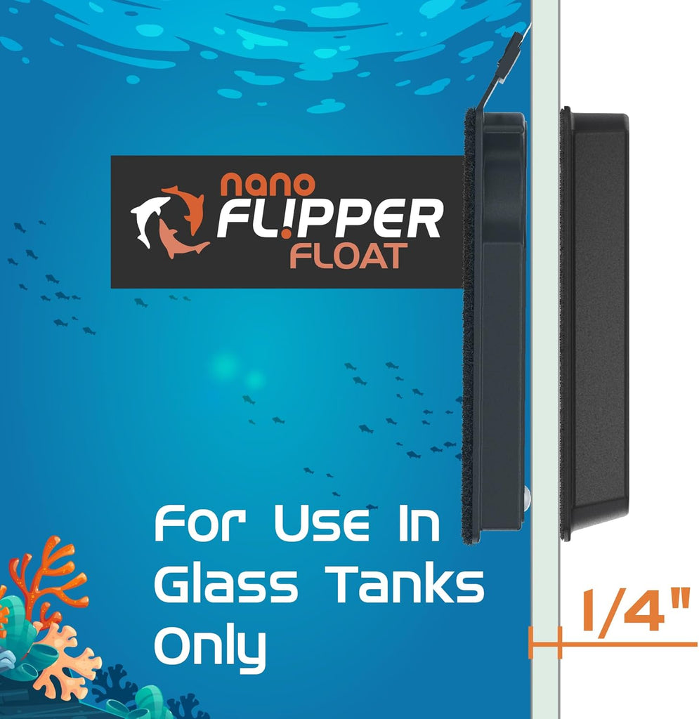 Flipper Nano Float Magnetic Aquarium Algae Scraper and Scrubber