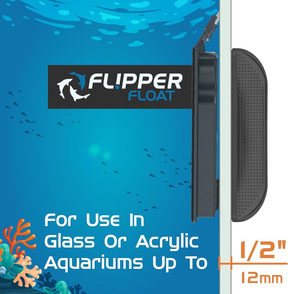 Flipper Standard Float Magnetic Aquarium Algae Scraper for Glass and Acrylic Fish Tanks