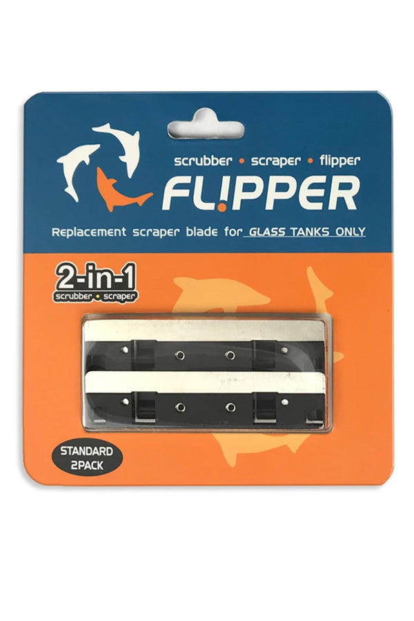 Flipper Standard Replacement Blades Stainless Steel 2 blades per package